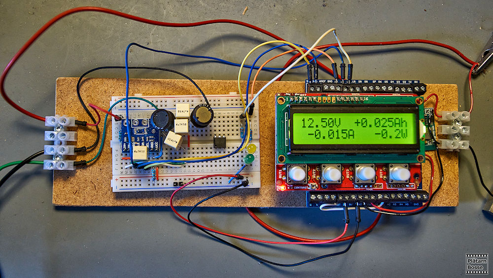 ESP32 Ultra-precise Battery System Monitor