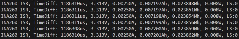 INA260 ISR Deferred Interrupt