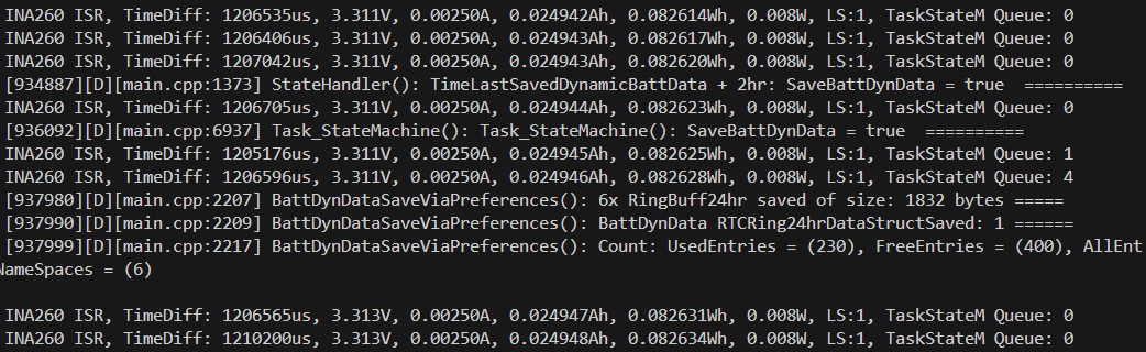 INA260 ISR Deferred Interrupt