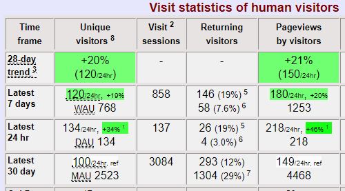 Visit Statistics
